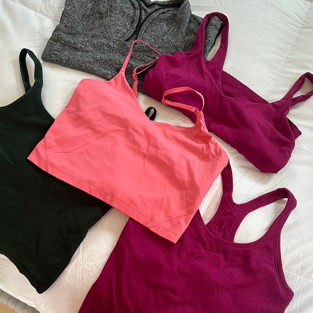 Lululemon tank bundle! Align, ebb to street, etc.